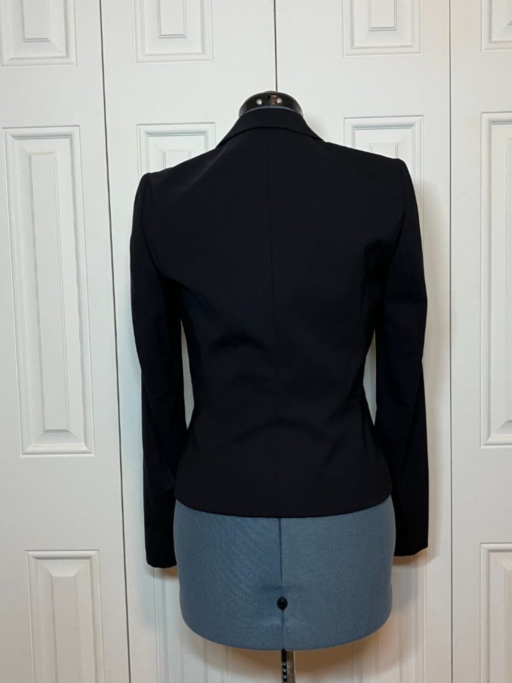 Hugo Boss Midnight Blue Wool Jacket Size 2 - Picture 6 of 7